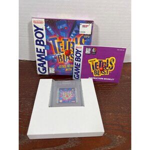 Tetris Blast Nintendo Game Boy CIB